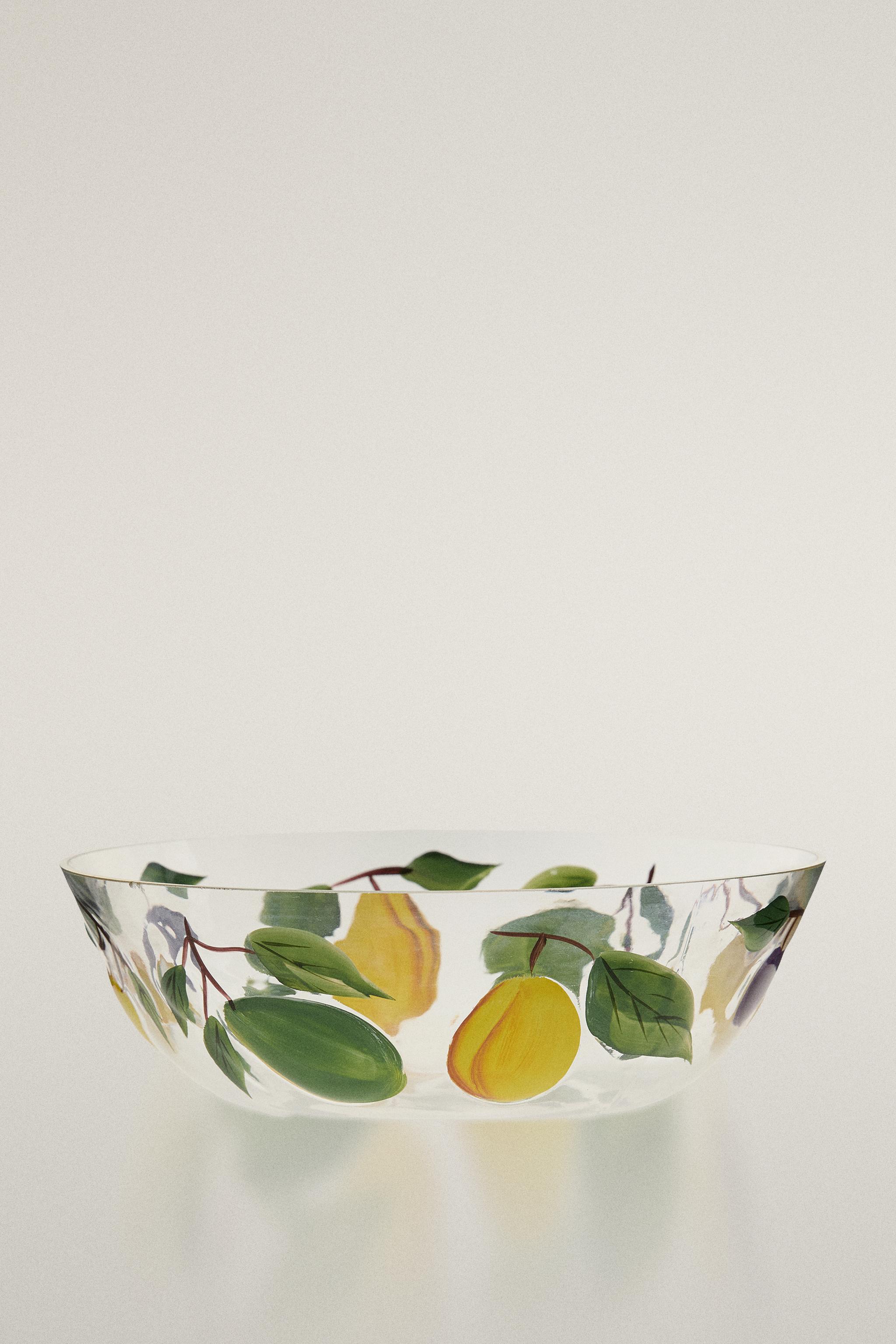 SALADIER VERRE FRUITS
